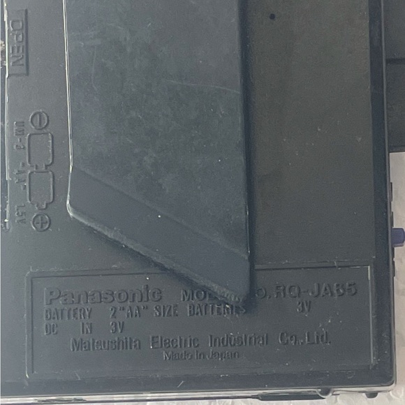 Vintage 80s Panasonic RQ-JA65 stereo cassette tape player auto reverse - Picture 6 of 7